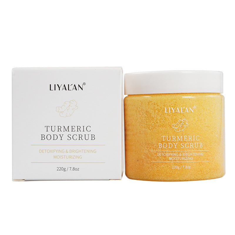 Turmeric Facial Scrub 220g – Exfoliating & Softening Body and Face Scrub for Radiant, Smooth Skin