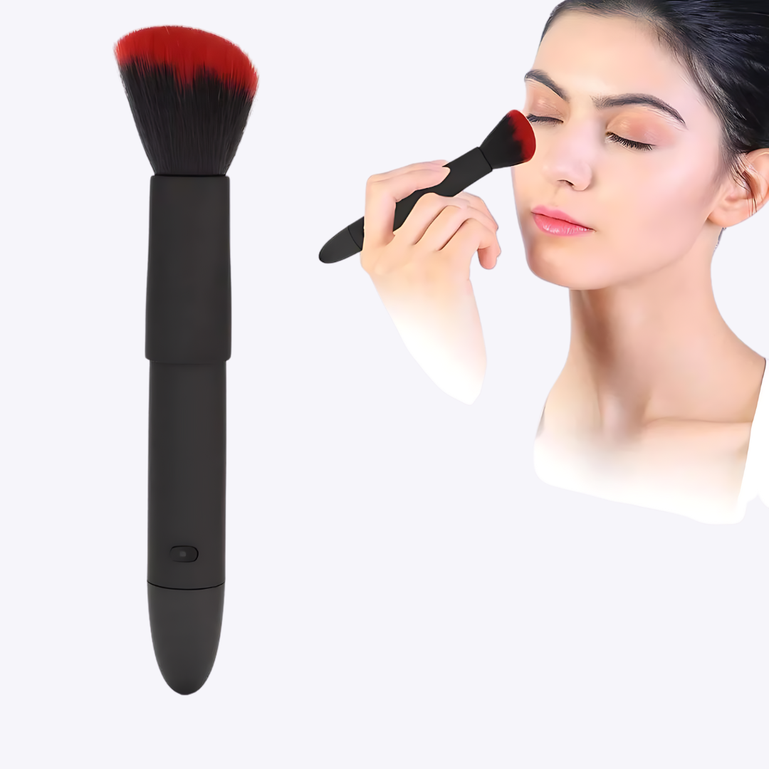 Electric Makeup Brush 10Gears Rechargeable Multifunctional Waterproof Blush Brus