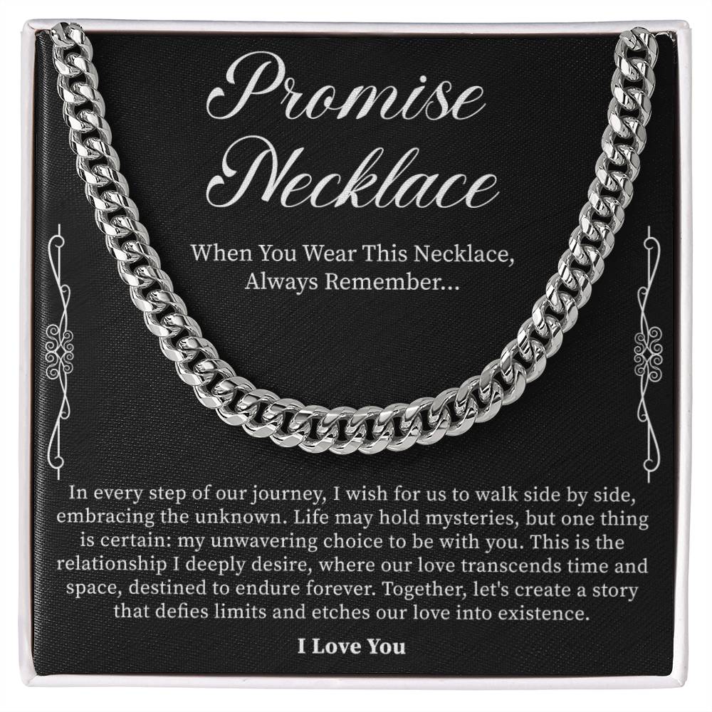 Men's Promise Necklace