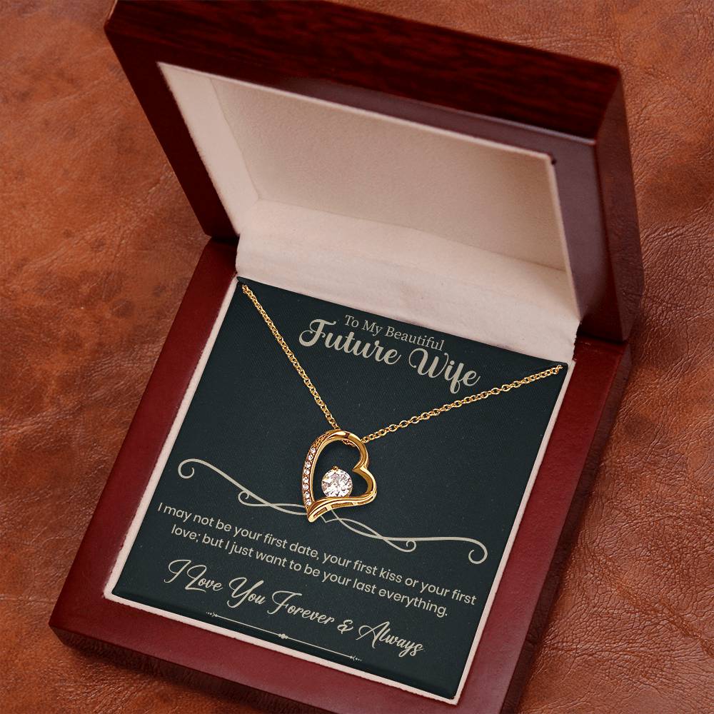 To My Beautiful Future Wife Forever Love Necklace