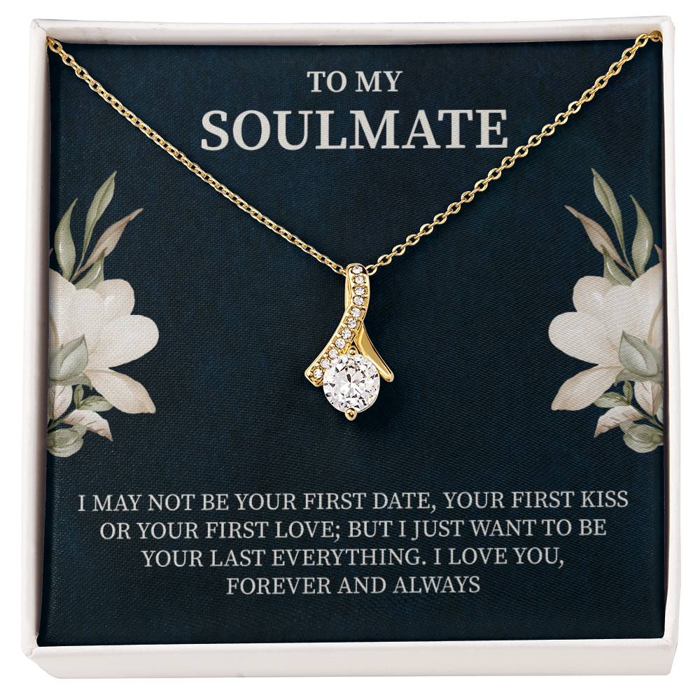 Soulmate Necklace for Women - Romantic Gift for Wife or Girlfriend