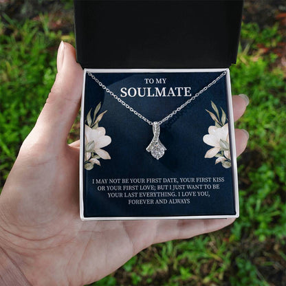 Soulmate Necklace for Women - Romantic Gift for Wife or Girlfriend