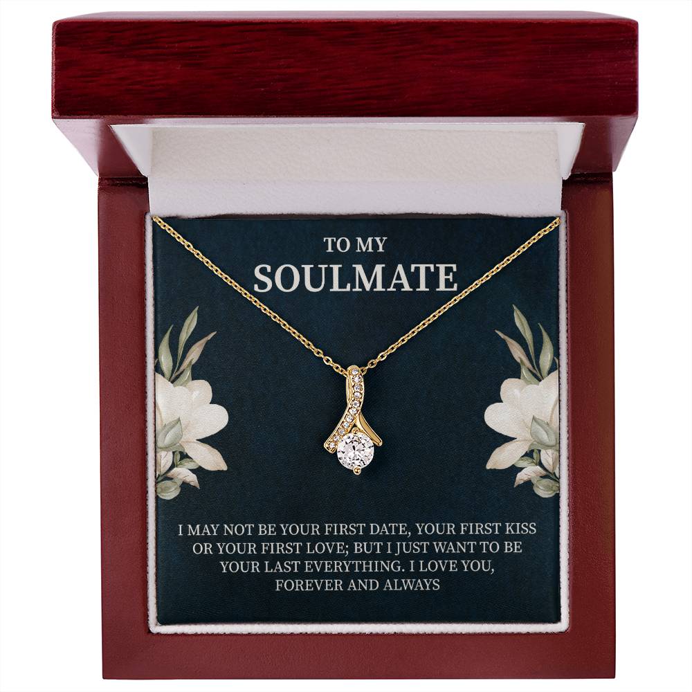 Soulmate Necklace for Women - Romantic Gift for Wife or Girlfriend