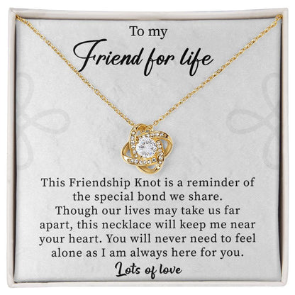 Friend Birthday Gift Friends for Life Gift, Long distance Friendship Jewelry BFF Gifts