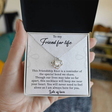 Friend Birthday Gift Friends for Life Gift, Long distance Friendship Jewelry BFF Gifts