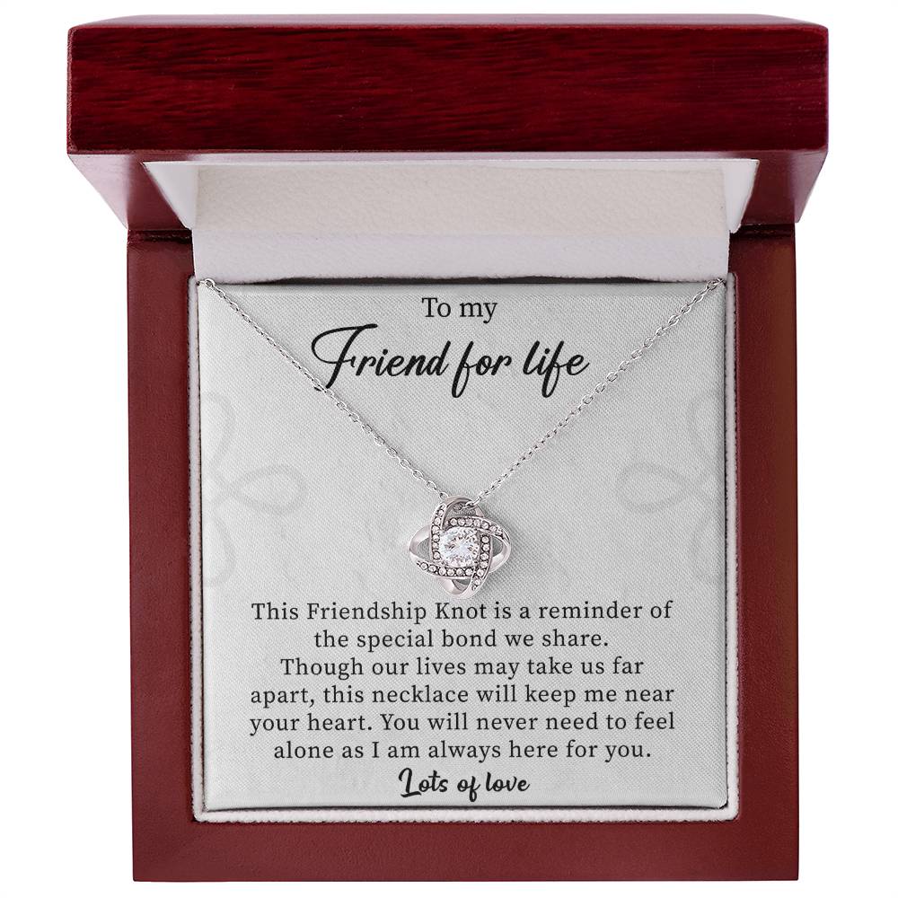 Friend Birthday Gift Friends for Life Gift, Long distance Friendship Jewelry BFF Gifts