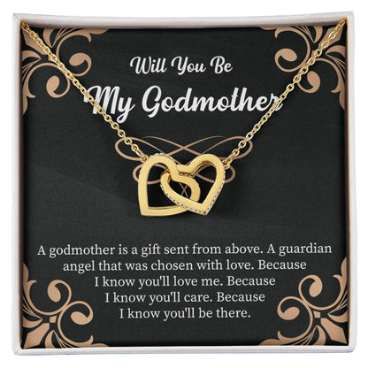 Godmother Proposal Necklace Gift for Godmother, Mothers Day Gift, Godmother Proposal, Will You Be My Godmother