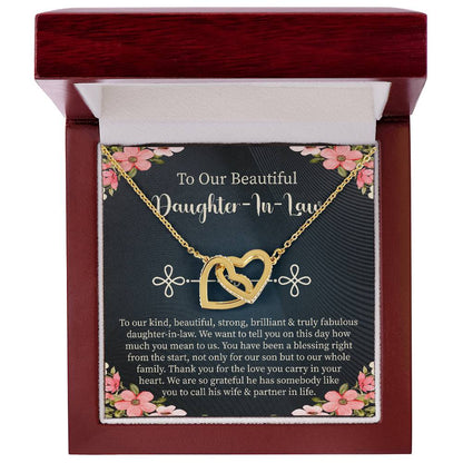 To Our Daughter-In-Law Gift On Wedding Day, Future Daughter In Law Wedding Gift