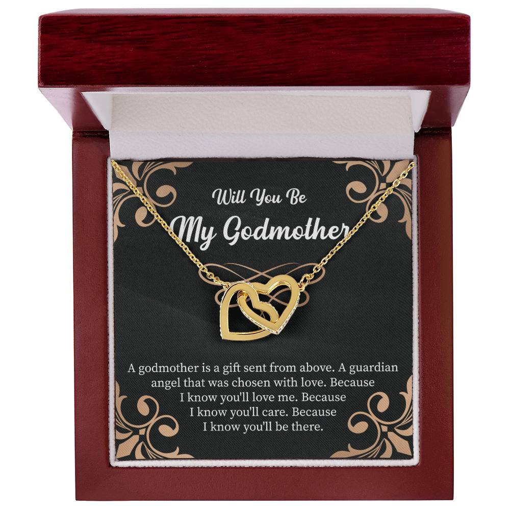 Godmother Proposal Necklace Gift for Godmother, Mothers Day Gift, Godmother Proposal, Will You Be My Godmother