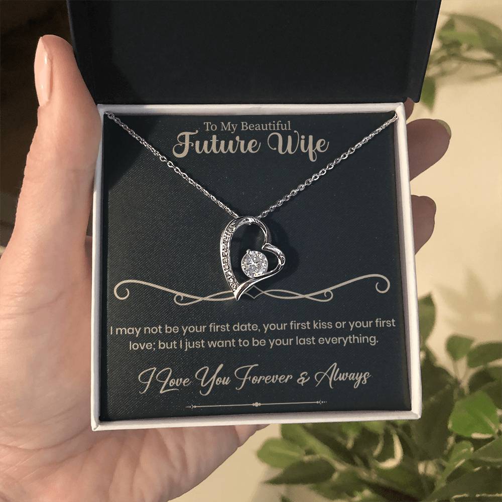 To My Beautiful Future Wife Forever Love Necklace