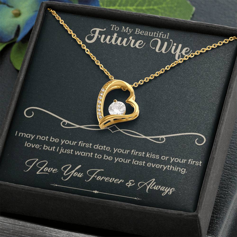 To My Beautiful Future Wife Forever Love Necklace