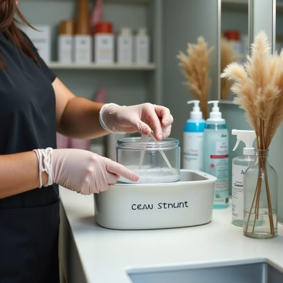 Block 3: A complete sanitation setup — salon operations guidance from a beauty product supplier in Warren, MI